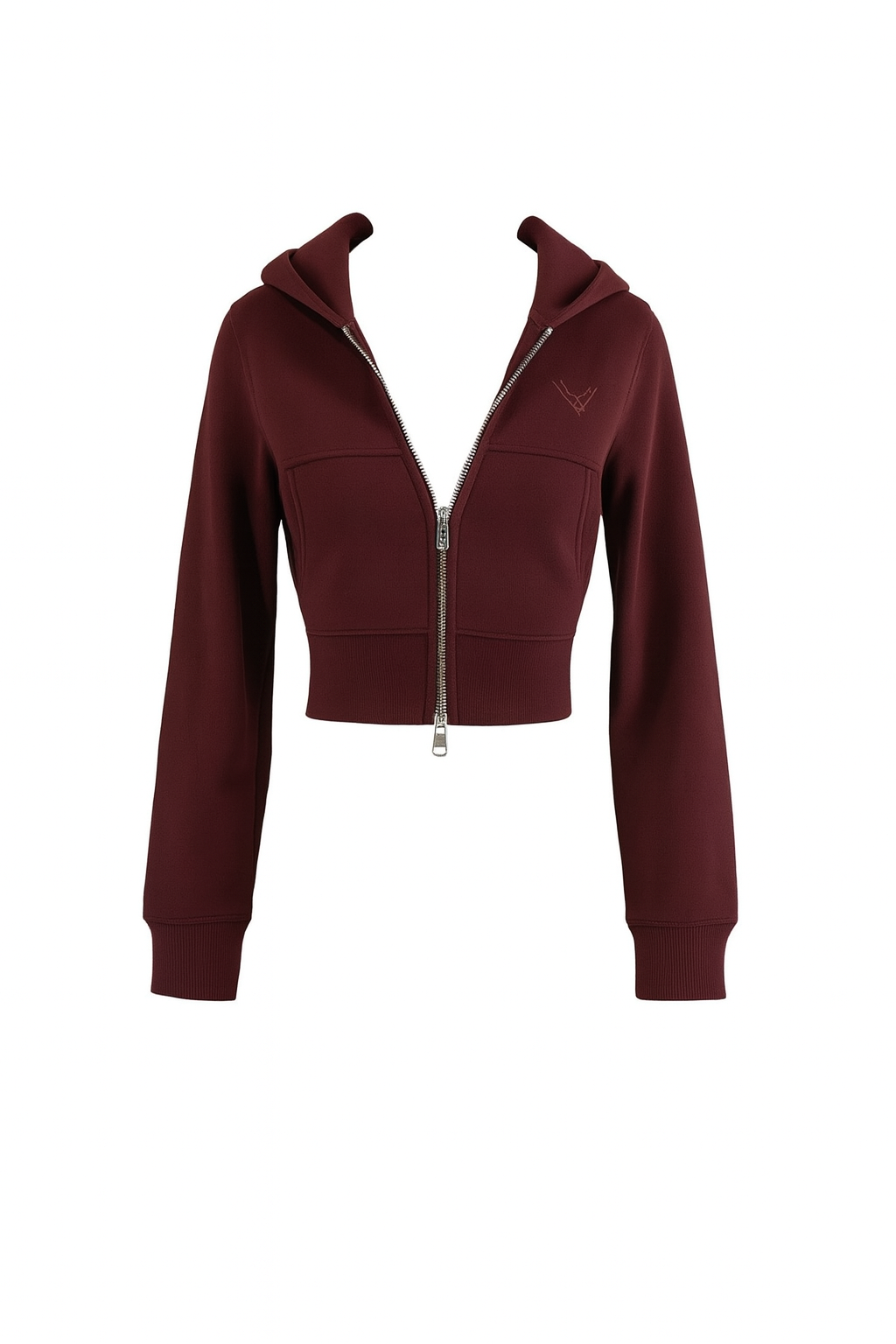 DOUBLE ZIP JACKET (BURGUNDY)