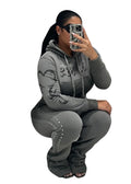 GUNMETAL SWEATSUIT