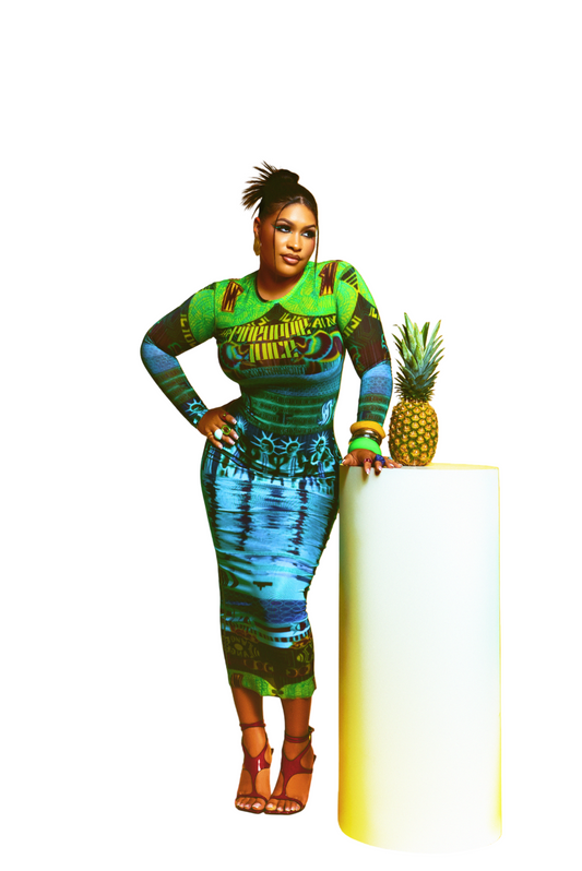Currency Midi Dress
