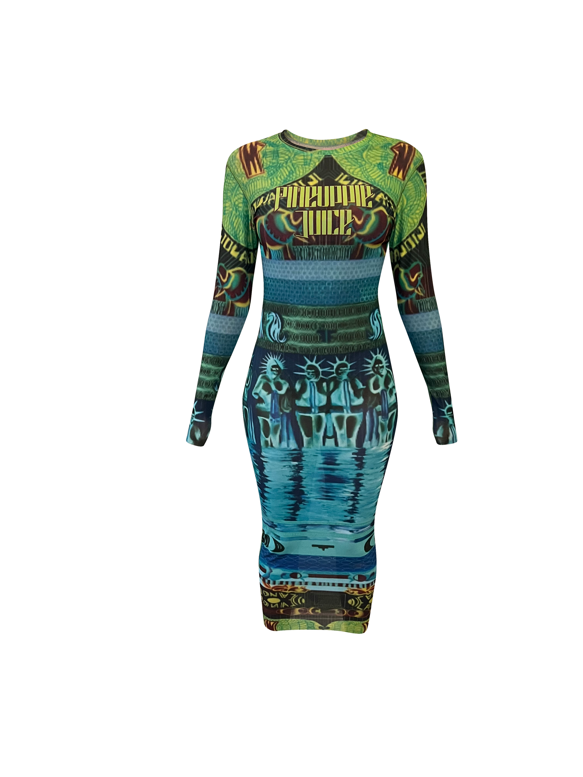 CURRENCY DRESS PINEVPPLE JUICE