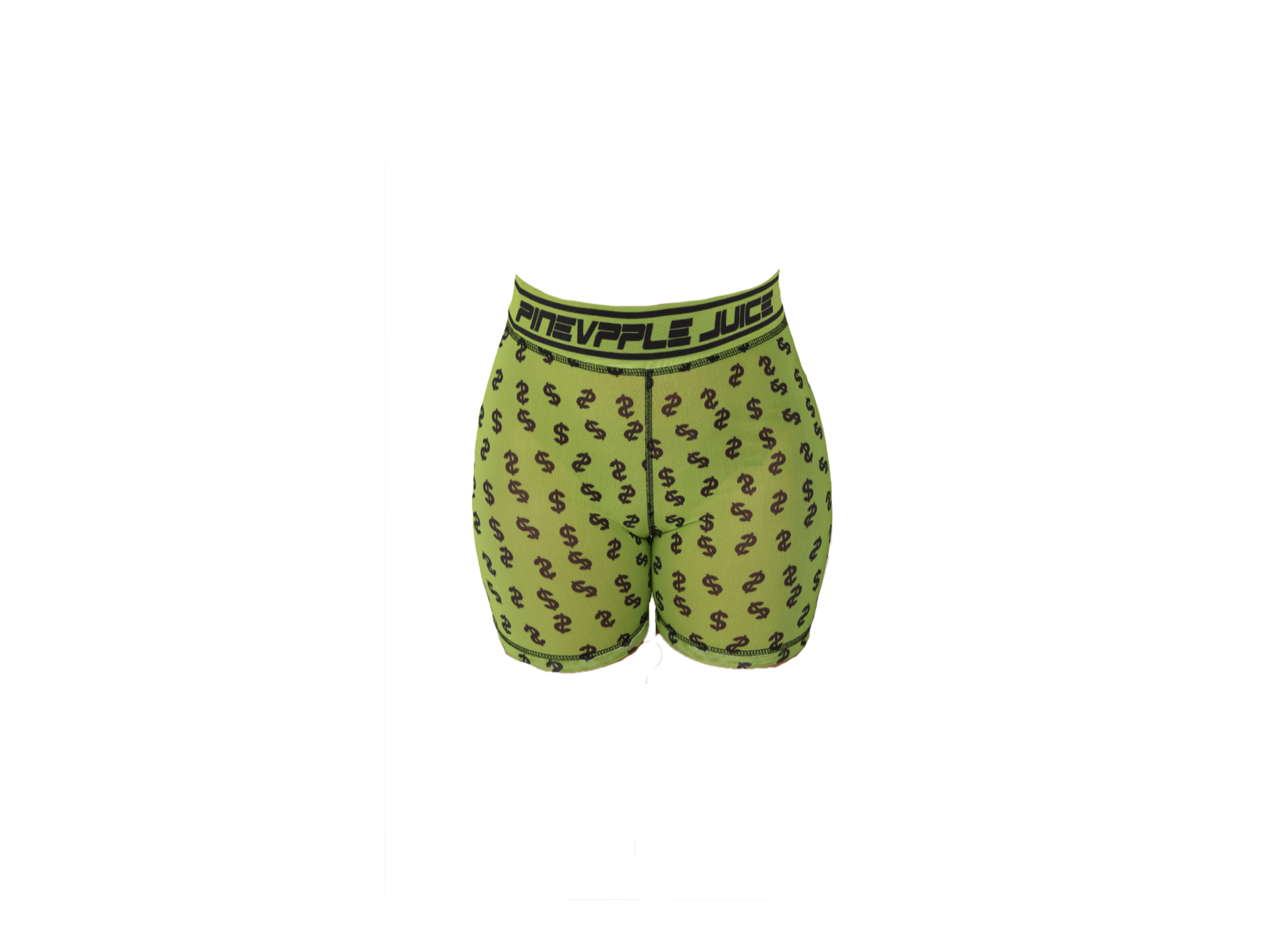 GREEN SHORTS - PINEVPPLE JUICE