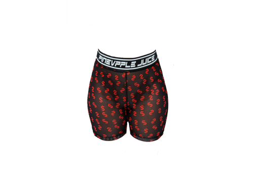 BLACK SHORTS - PINEVPPLE JUICE